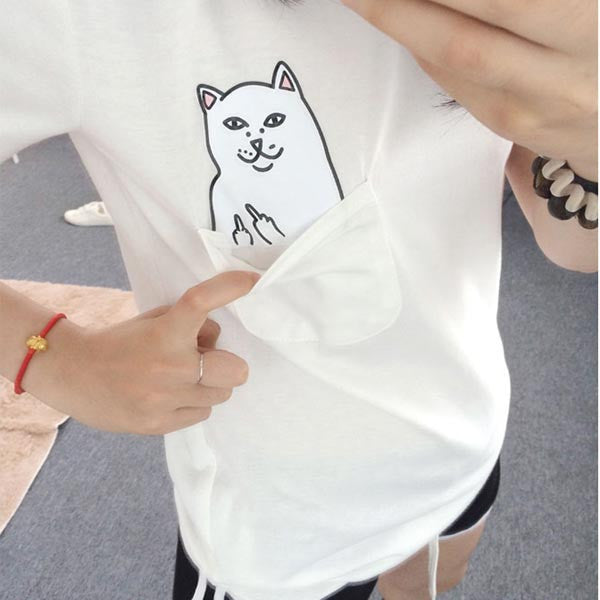 F*** YOU CAT T SHIRTS HUONG TEST PRODUCT HEHE